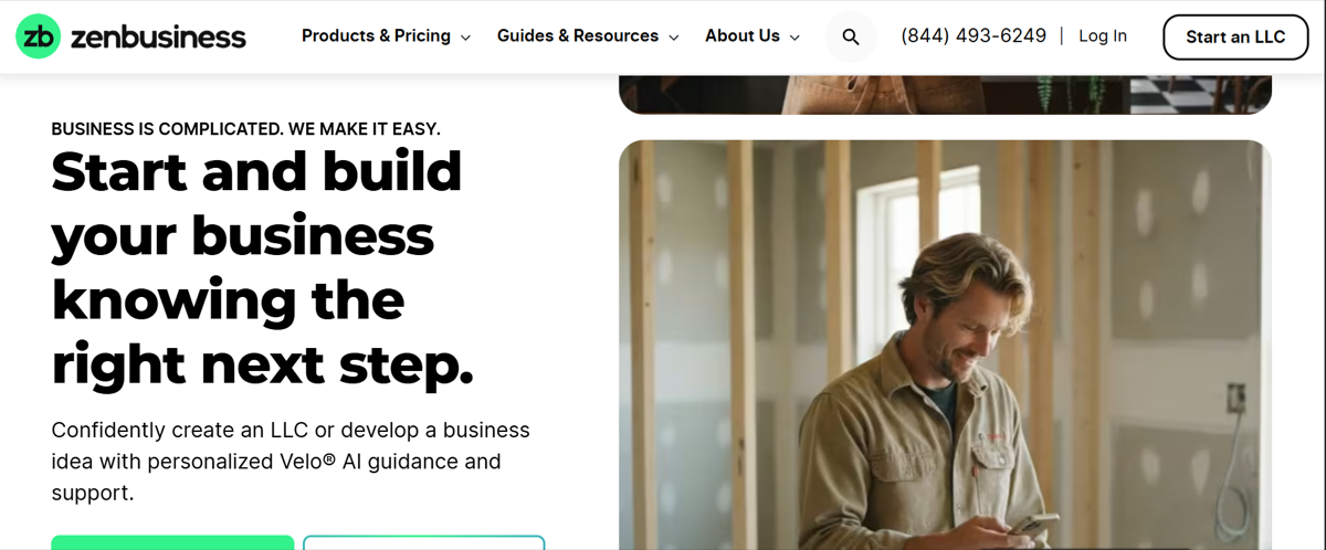 5. ZenBusiness, Top 10 LLC Formation Service Companies for Delaware in 2026